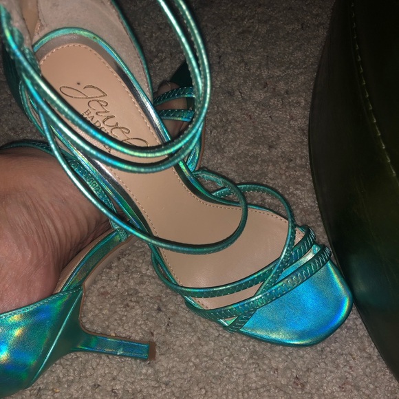 Jewel Badgley Mischka heeled sandals - Picture 2 of 3